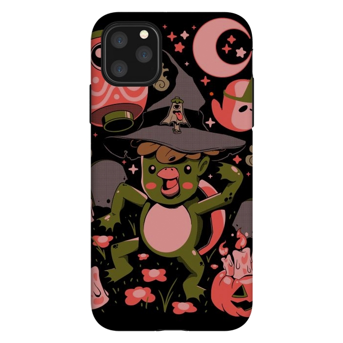 iPhone 11 Pro Max StrongFit Halloween Kappa Party by Ilustrata