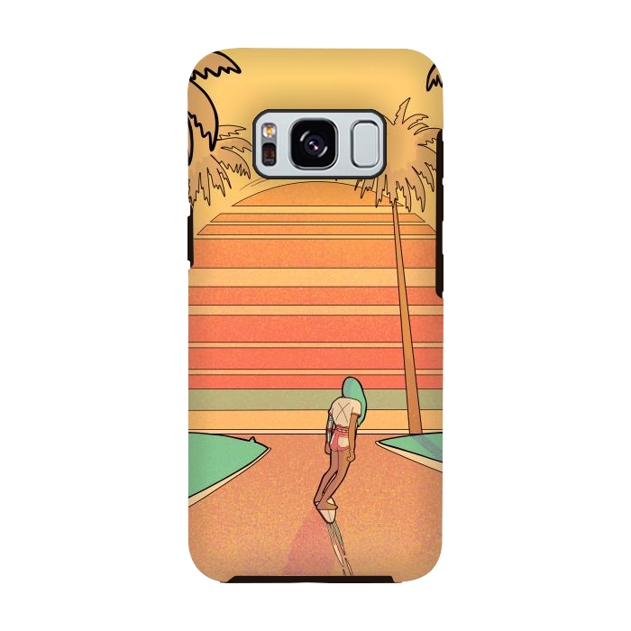 Galaxy S8 StrongFit Miami beach by Steve Wade (Swade)