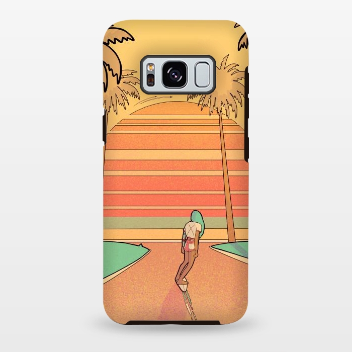 Galaxy S8 plus StrongFit Miami beach by Steve Wade (Swade)