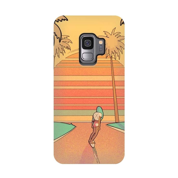Galaxy S9 StrongFit Miami beach by Steve Wade (Swade)