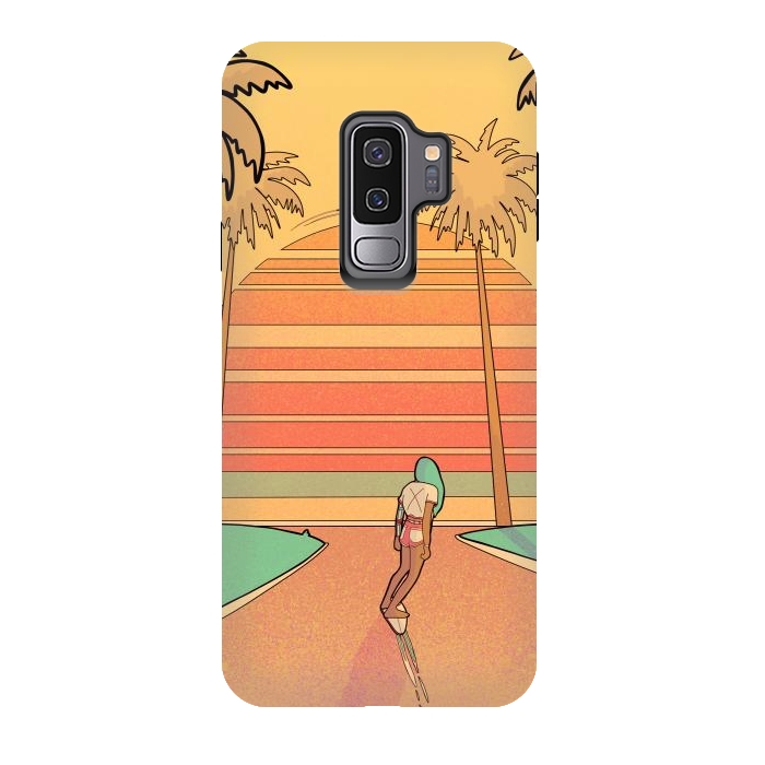 Galaxy S9 plus StrongFit Miami beach by Steve Wade (Swade)