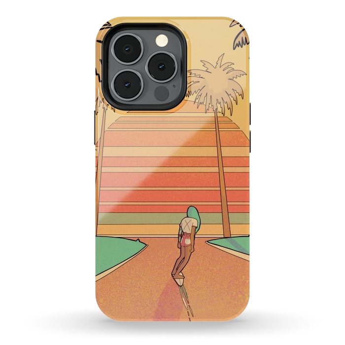 iPhone 13 pro StrongFit Miami beach by Steve Wade (Swade)