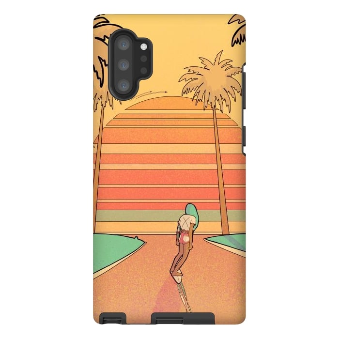 Galaxy Note 10 plus StrongFit Miami beach by Steve Wade (Swade)