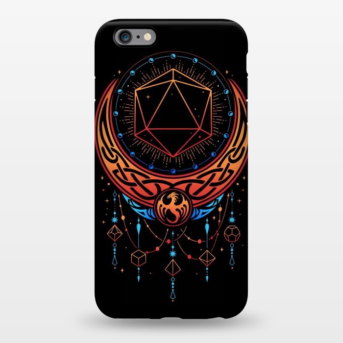 iPhone 6/6s plus StrongFit Occult Moon Dice by LM2Kone