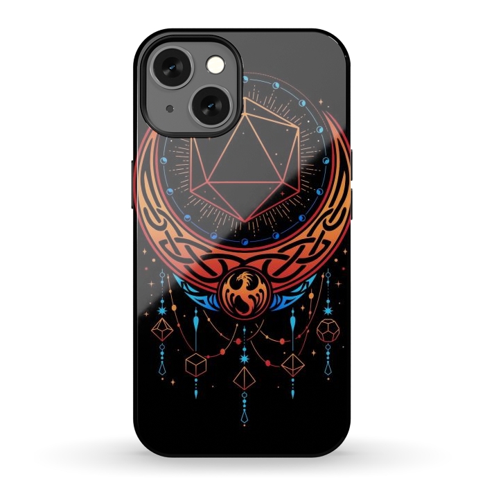 iPhone 13 StrongFit Occult Moon Dice by LM2Kone