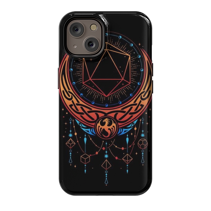 iPhone 14 StrongFit Occult Moon Dice by LM2Kone