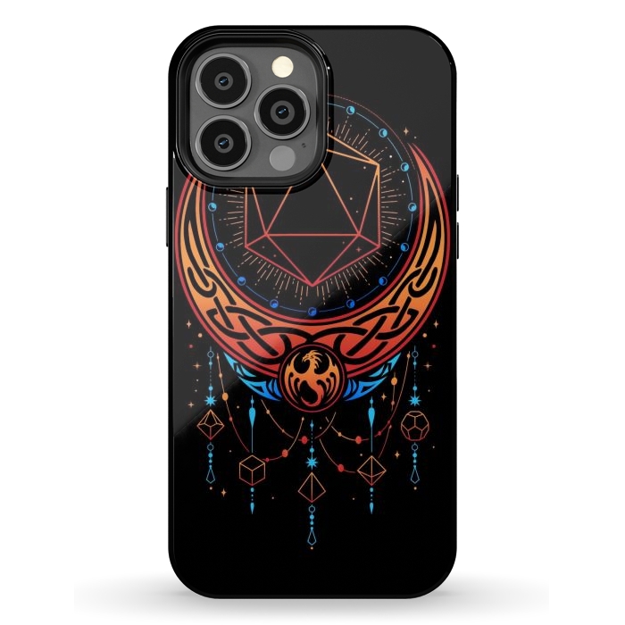 iPhone 13 Pro Max StrongFit Occult Moon Dice by LM2Kone