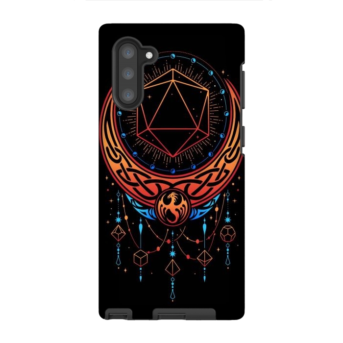 Galaxy Note 10 StrongFit Occult Moon Dice by LM2Kone