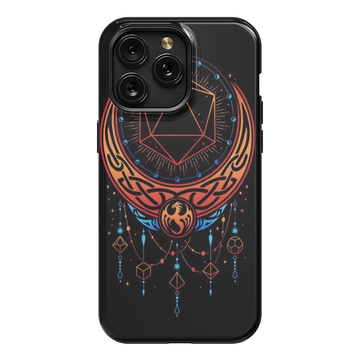 iPhone 15 Pro Max StrongFit Occult Moon Dice by LM2Kone