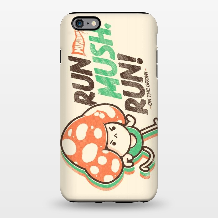 iPhone 6/6s plus StrongFit Run Mush, Run! by Ilustrata