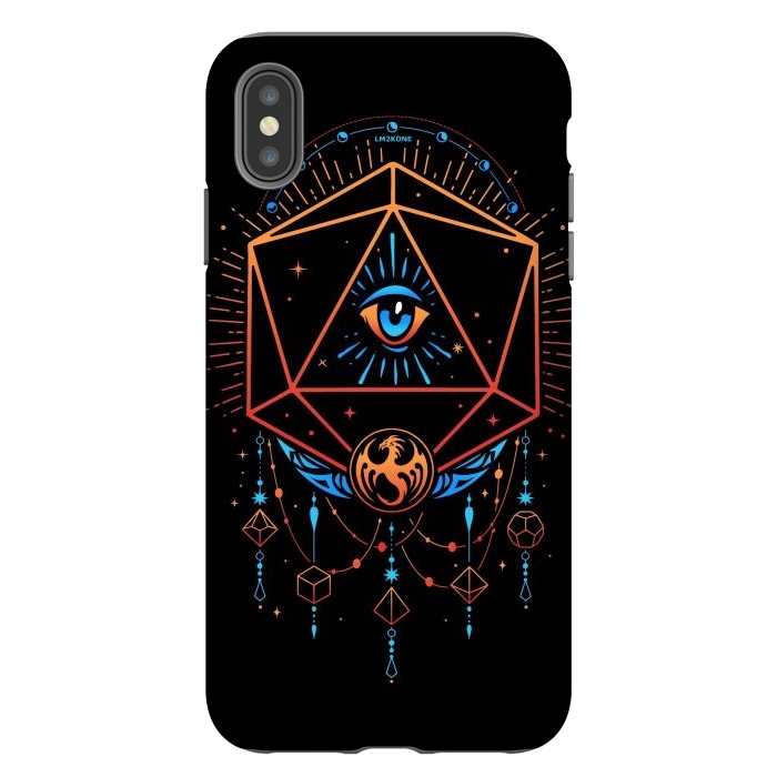 iPhone Xs Max StrongFit Occult Dice by LM2Kone