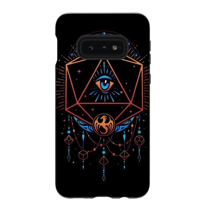 Galaxy S10e StrongFit Occult Dice by LM2Kone