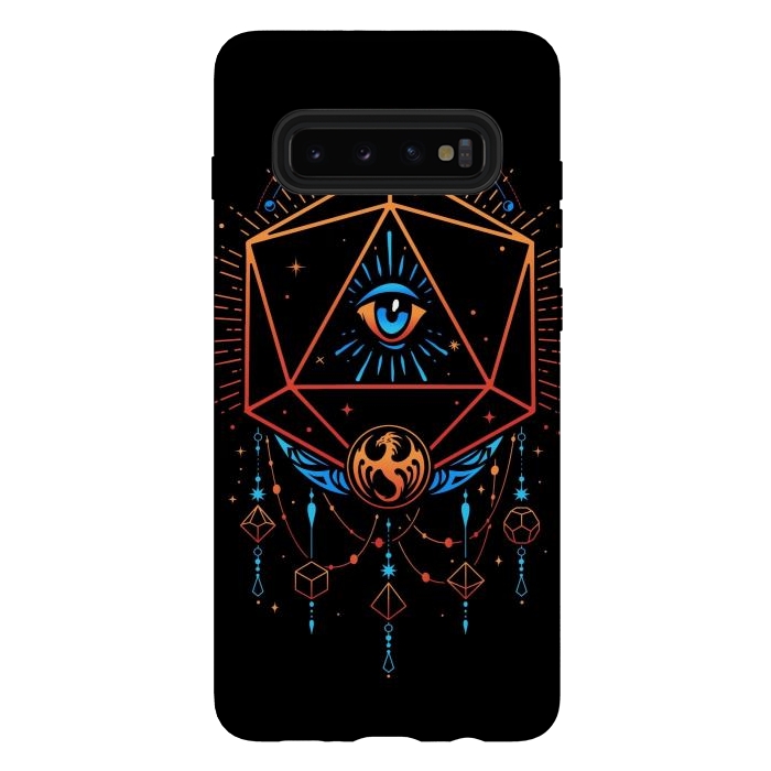 Galaxy S10 plus StrongFit Occult Dice by LM2Kone