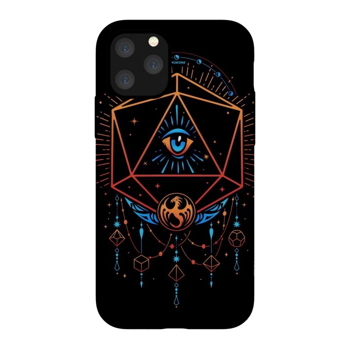 iPhone 11 Pro StrongFit Occult Dice by LM2Kone