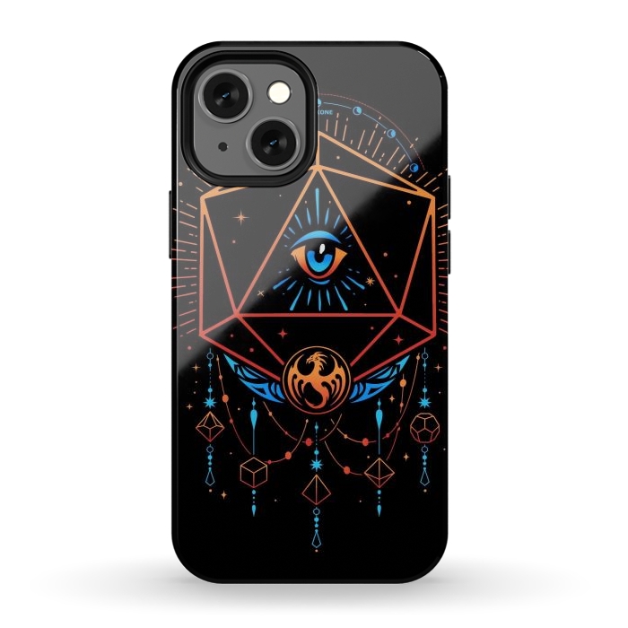 iPhone 12 mini StrongFit Occult Dice by LM2Kone