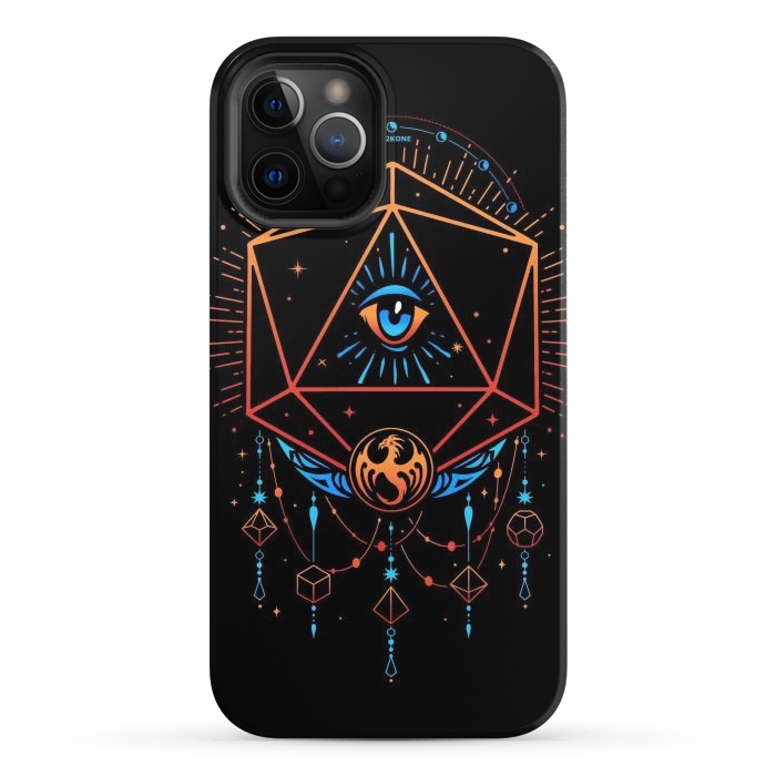 iPhone 12 Pro StrongFit Occult Dice by LM2Kone