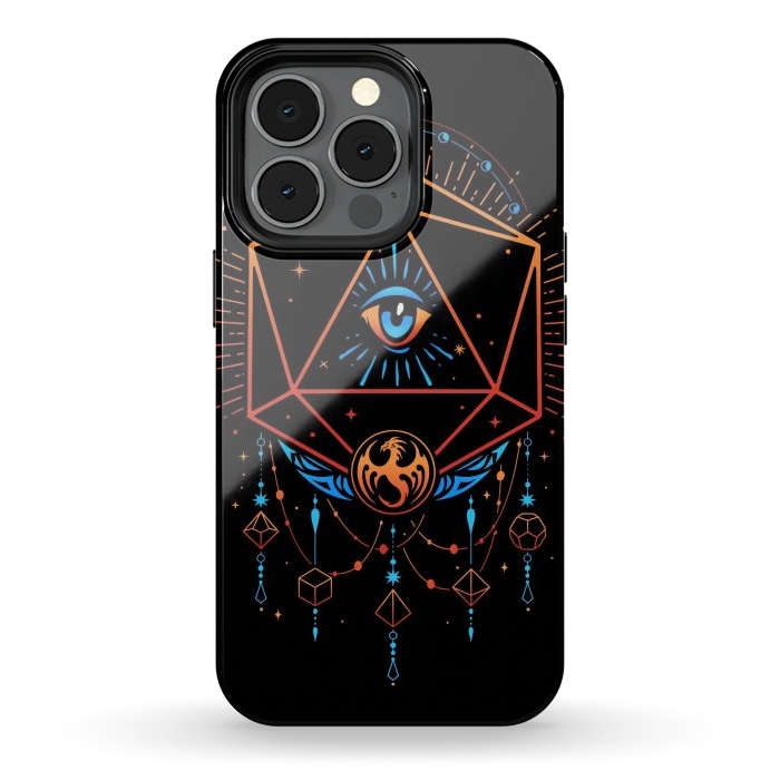 iPhone 13 pro StrongFit Occult Dice by LM2Kone