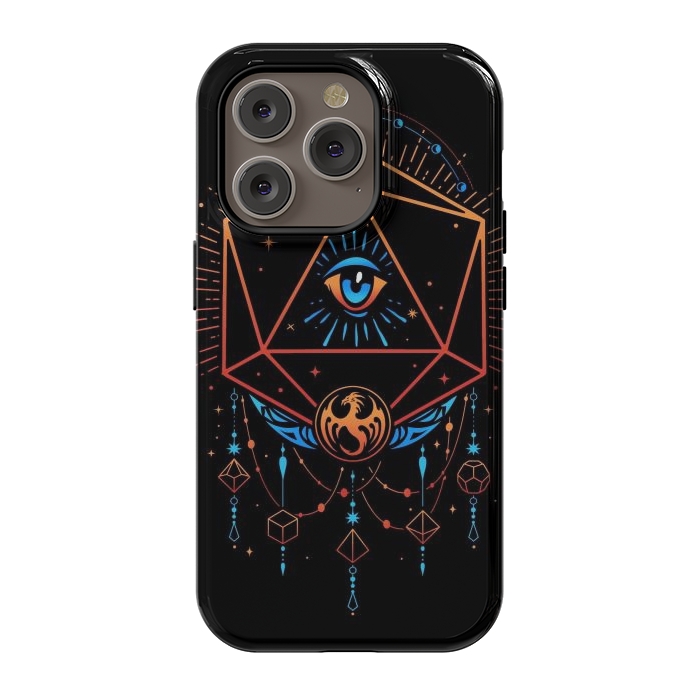 iPhone 14 Pro StrongFit Occult Dice by LM2Kone