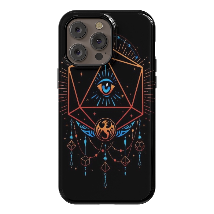 iPhone 14 Pro max StrongFit Occult Dice by LM2Kone