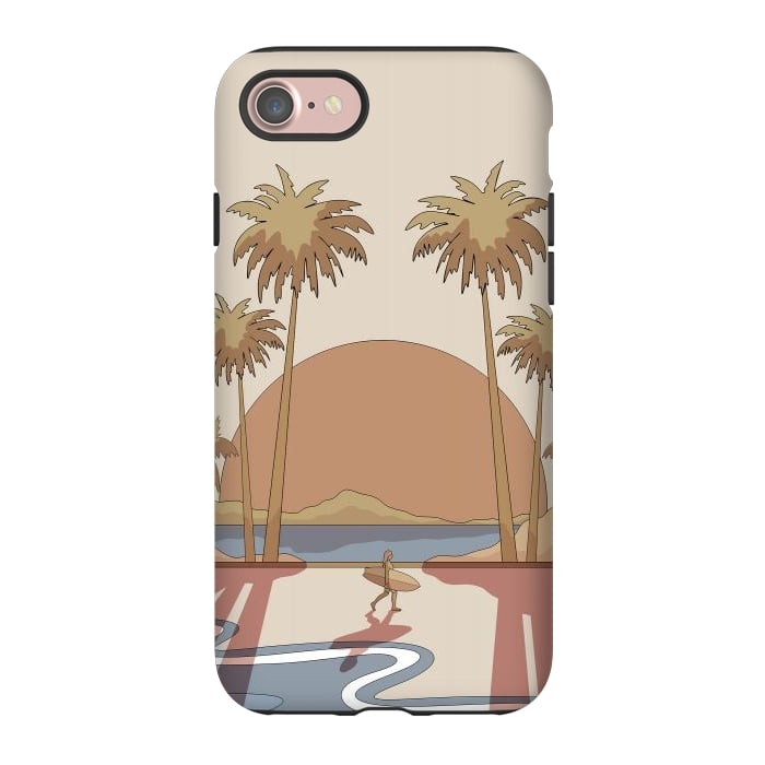 iPhone 7 StrongFit A beach stroll by Steve Wade (Swade)