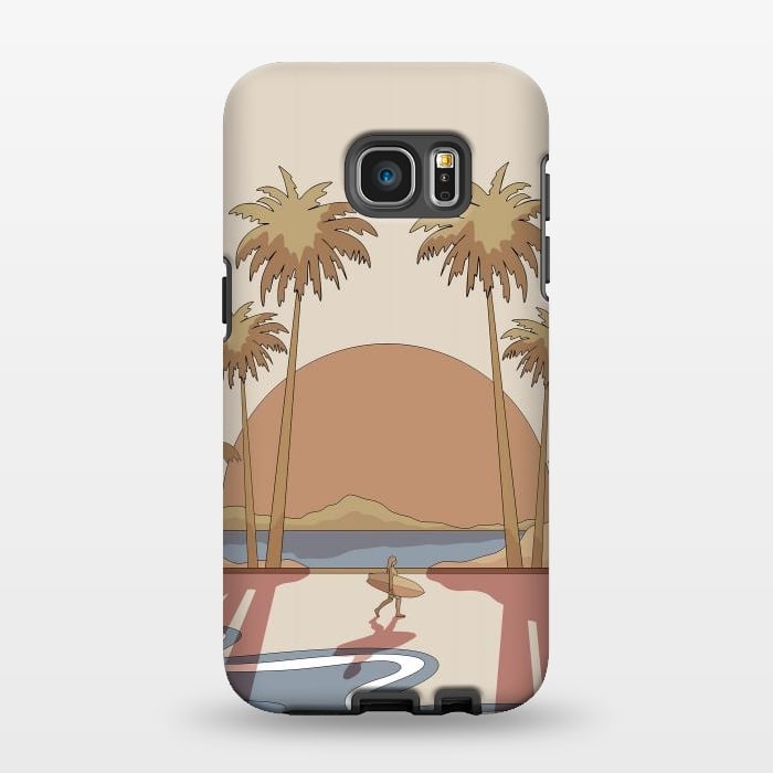Galaxy S7 EDGE StrongFit A beach stroll by Steve Wade (Swade)