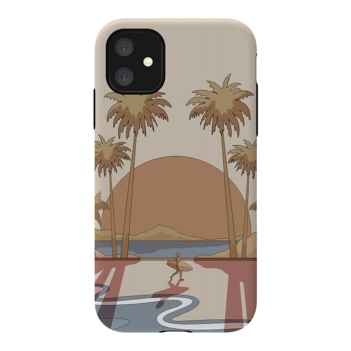 iPhone 11 StrongFit A beach stroll by Steve Wade (Swade)