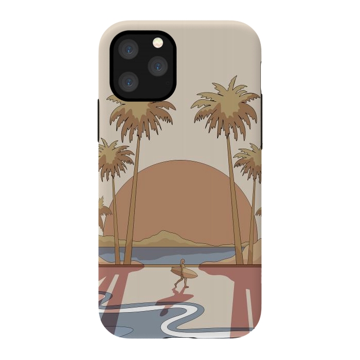 iPhone 11 Pro StrongFit A beach stroll by Steve Wade (Swade)