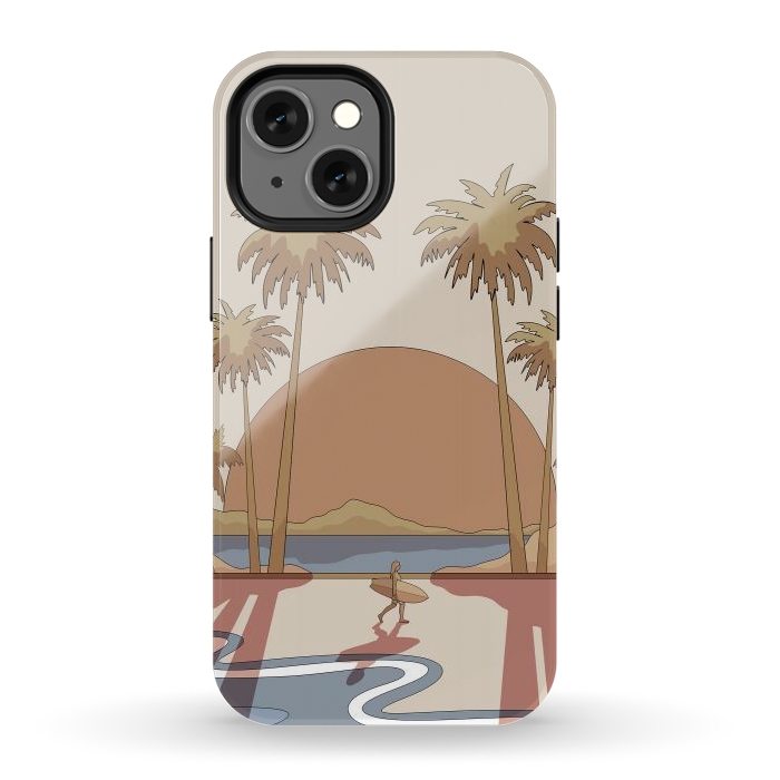 iPhone 12 mini StrongFit A beach stroll by Steve Wade (Swade)