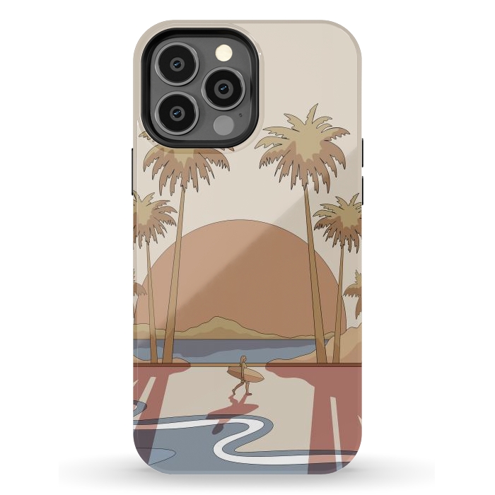 iPhone 13 Pro Max StrongFit A beach stroll by Steve Wade (Swade)