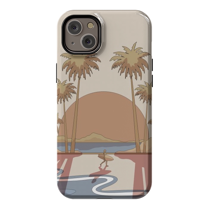 iPhone 14 Plus StrongFit A beach stroll by Steve Wade (Swade)