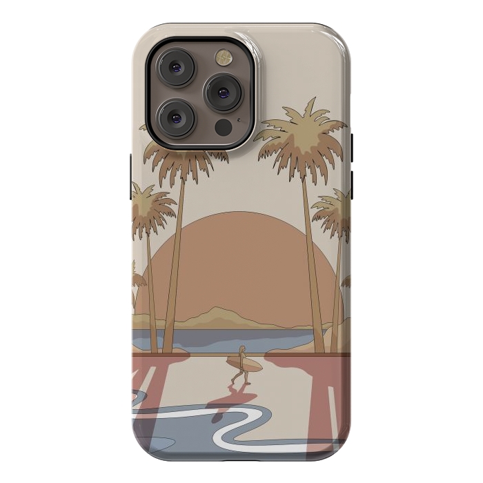 iPhone 14 Pro max StrongFit A beach stroll by Steve Wade (Swade)