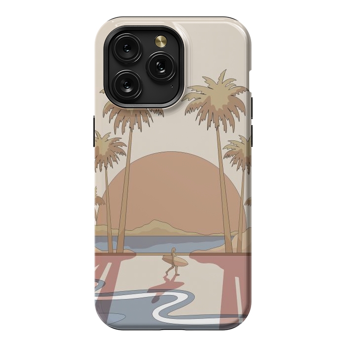 iPhone 15 Pro Max StrongFit A beach stroll by Steve Wade (Swade)