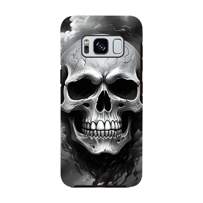 Galaxy S8 StrongFit Dark Skull by JohnnyVillas