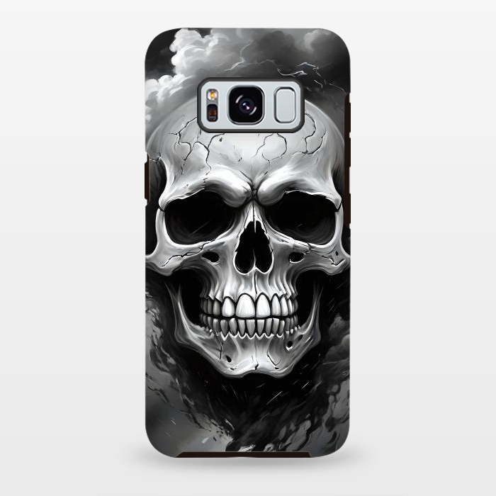 Galaxy S8 plus StrongFit Dark Skull by JohnnyVillas