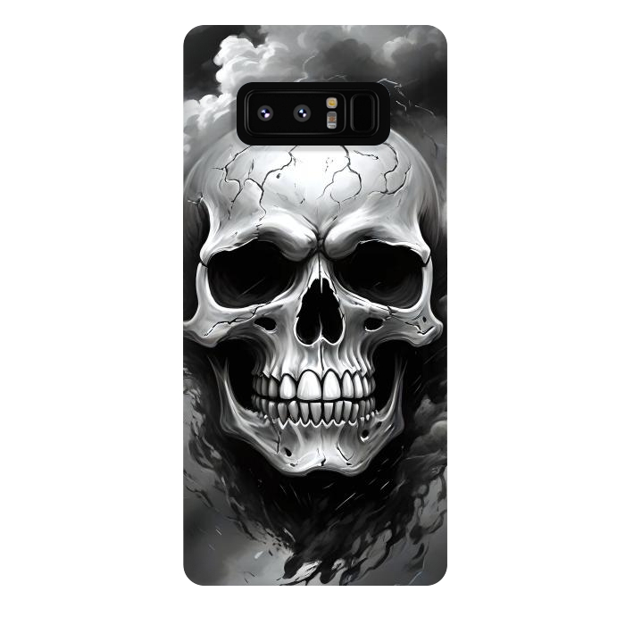 Galaxy Note 8 StrongFit Dark Skull by JohnnyVillas