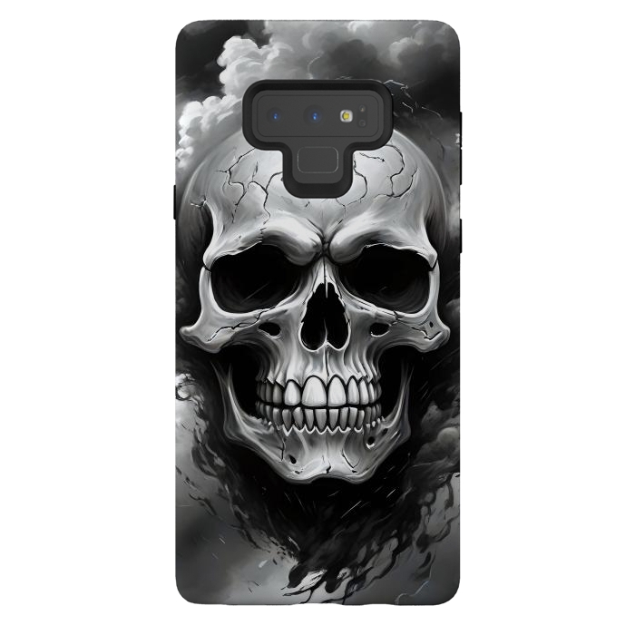 Galaxy Note 9 StrongFit Dark Skull by JohnnyVillas