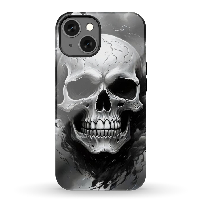 iPhone 13 StrongFit Dark Skull by JohnnyVillas