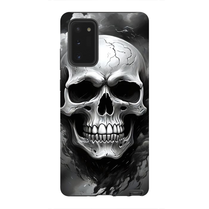 Galaxy Note 20 StrongFit Dark Skull by JohnnyVillas