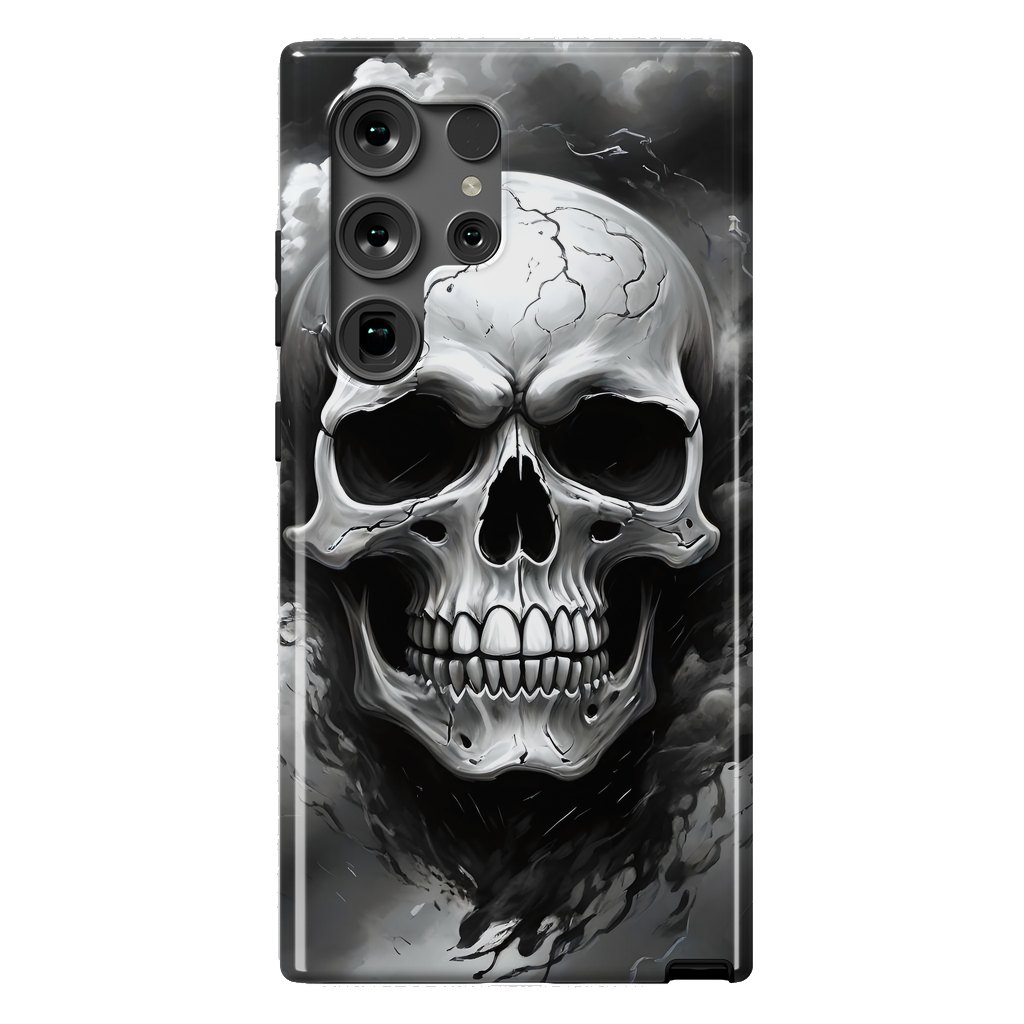 Galaxy S24 Ultra StrongFit Dark Skull by JohnnyVillas