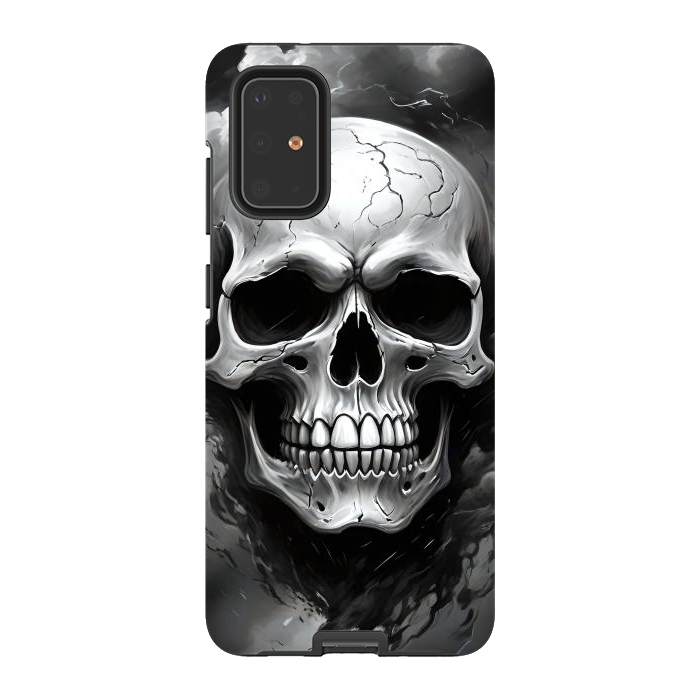 Galaxy S20 Plus StrongFit Dark Skull by JohnnyVillas