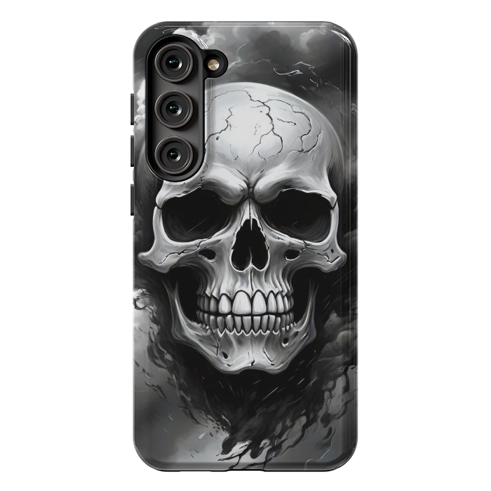 Galaxy S23 Plus StrongFit Dark Skull by JohnnyVillas