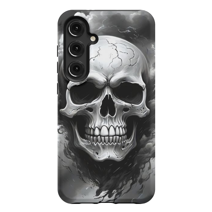 Galaxy S24 Plus StrongFit Dark Skull by JohnnyVillas