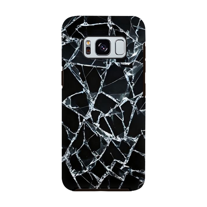 Galaxy S8 StrongFit Broken Glass by JohnnyVillas