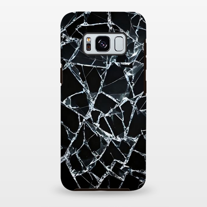 Galaxy S8 plus StrongFit Broken Glass by JohnnyVillas