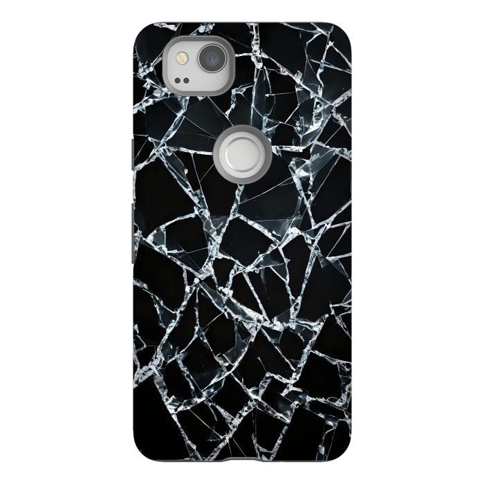 Pixel 2 StrongFit Broken Glass by JohnnyVillas