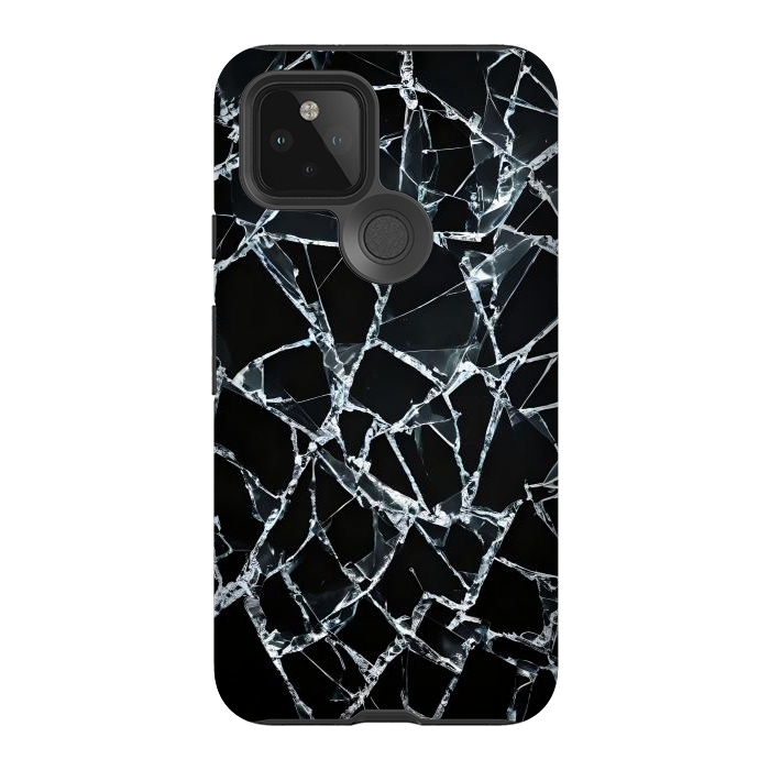 Pixel 5 StrongFit Broken Glass by JohnnyVillas