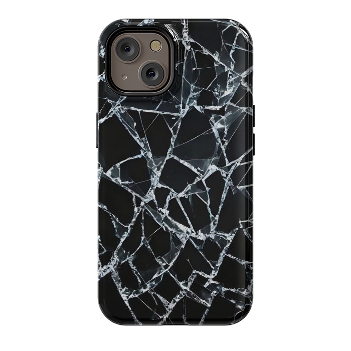 iPhone 14 StrongFit Broken Glass by JohnnyVillas