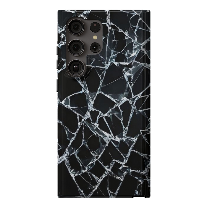 Galaxy S23 Ultra StrongFit Broken Glass by JohnnyVillas