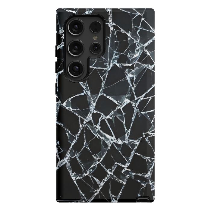 Galaxy S24 Ultra StrongFit Broken Glass by JohnnyVillas