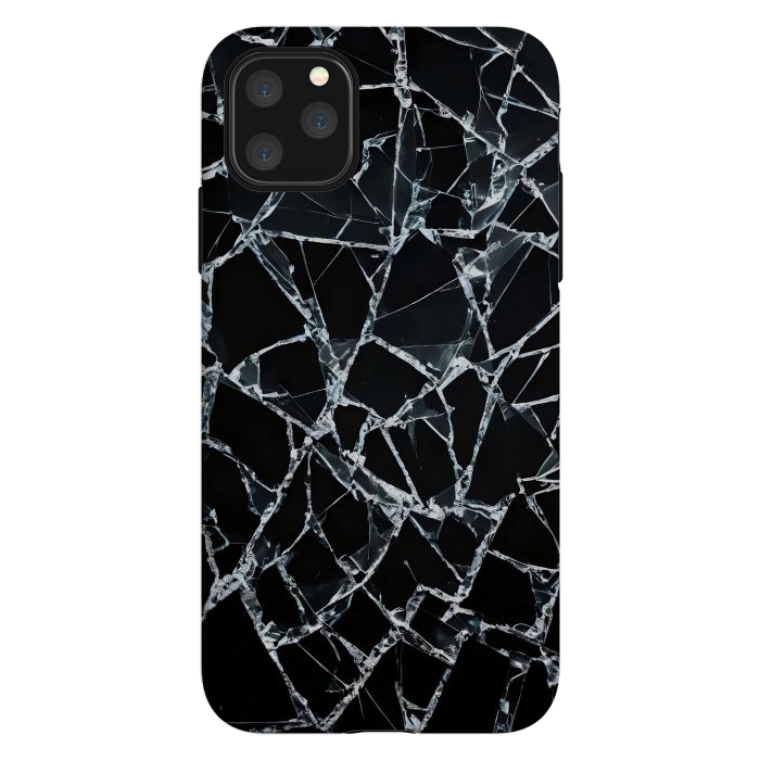 iPhone 11 Pro Max StrongFit Broken Glass by JohnnyVillas